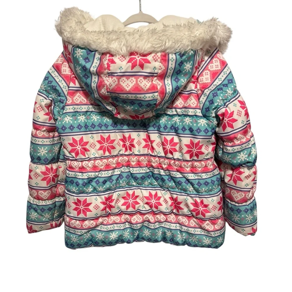 Carter's Nordic Puffer Coat Hooded Winter Snow Pants 6X